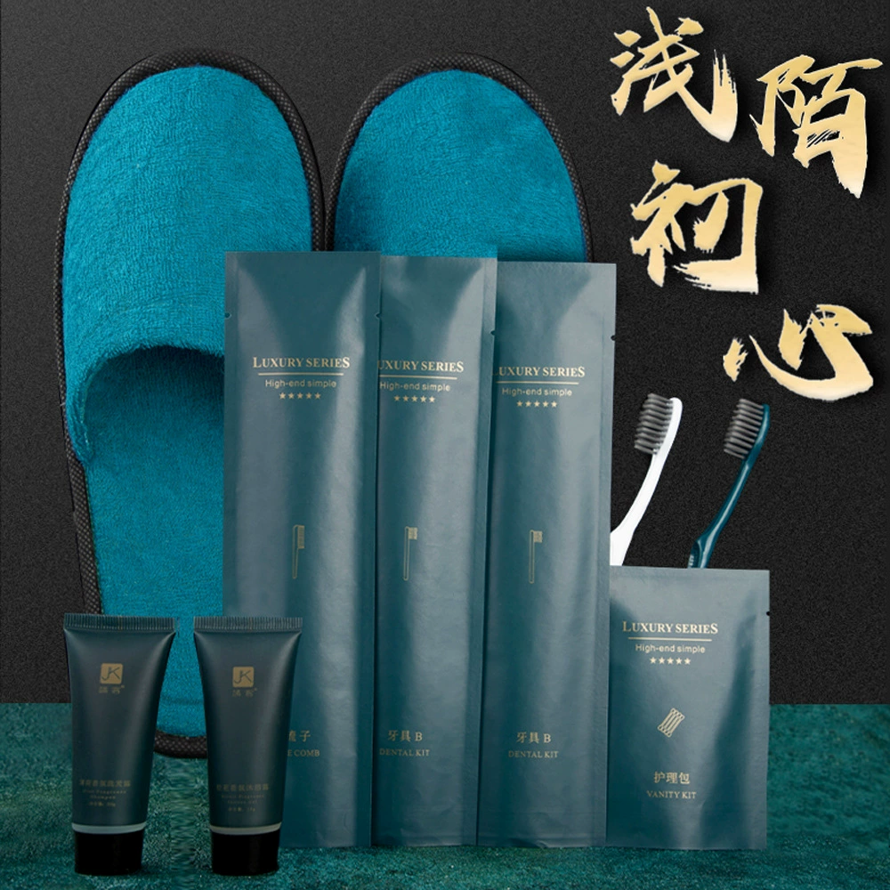 Индивидуальный одноразовый набор гостиничных принадлежностей: зубная щетка и зубная паста для отелей, гостевых домов и путешествий