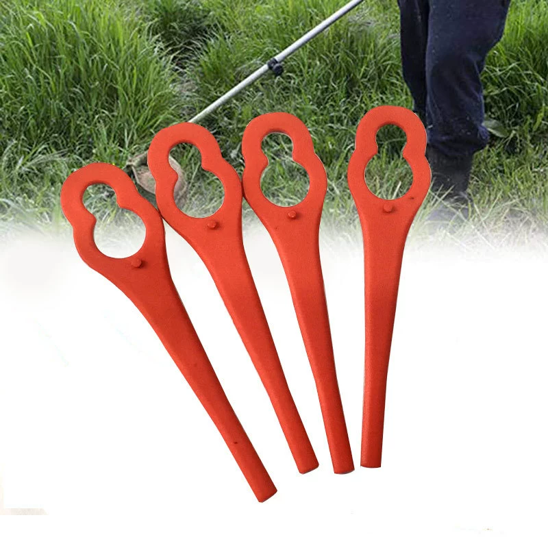 L85 пластиковый газонокосилка лезвие двор газон сад газонокосилка лезвие в форме тыквы