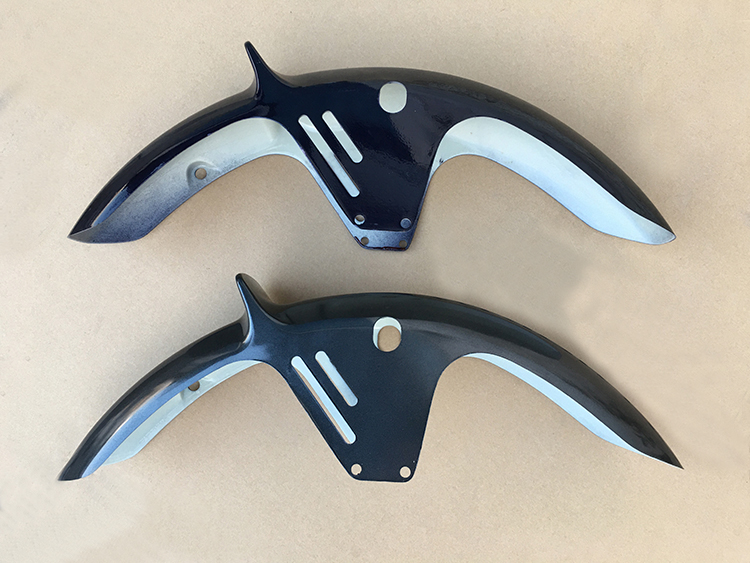 Motorcycle Parts Cbt Front Fender Honda King Cbt125 Chunlan Leopard Front Mudguard Mud Cover