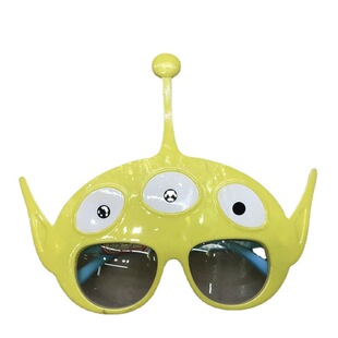 Factory Direct Supply New Halloween Three-Eyes Funny Glasses Ins Personalized Party Party Fashion Makeup Costume Road