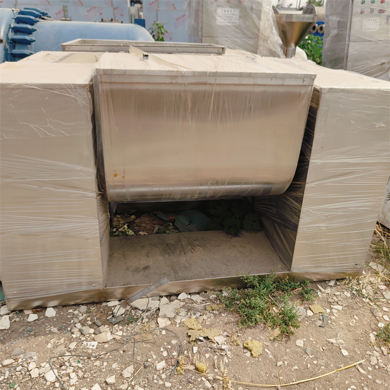 转让二手不锈钢槽型混合机  工业立式混料机  化工真空混合设备