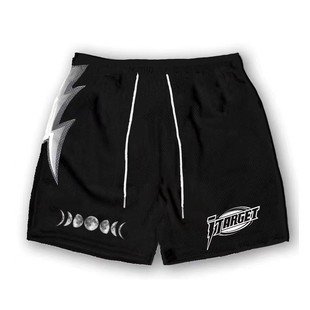 American Casual Shorts Men's and Women's Fitness Sports Quarterpair Mesh Breathable Loose Knee Couple Cross-border Shorts