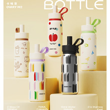 保温杯高颜值大容量保冷杯2025新款水杯外出携带车载水杯子水壶