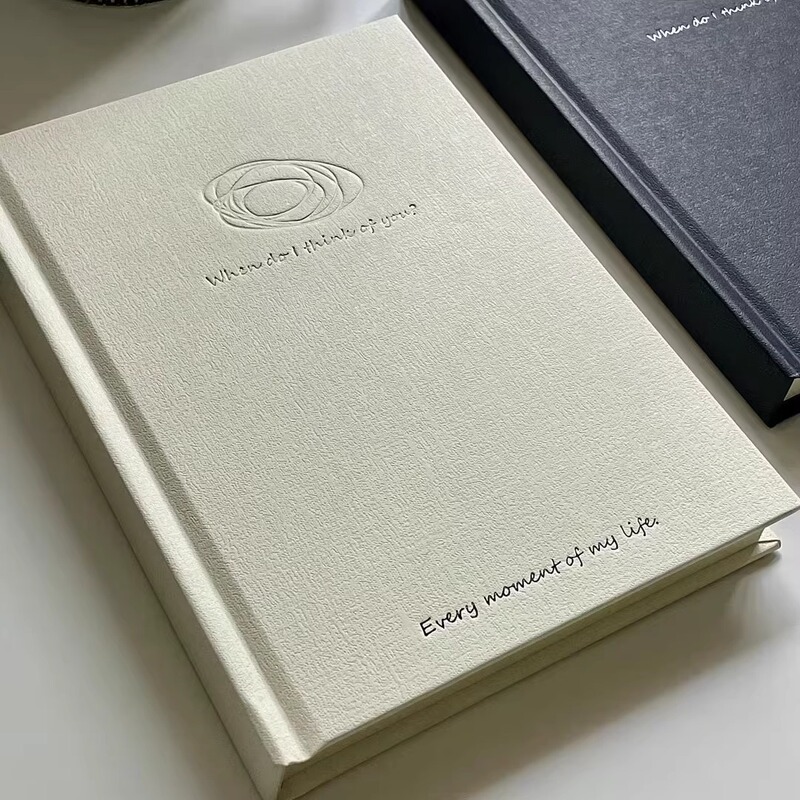 Minimalist B6 Niche Blank Hardcover Notebook Ins Student Appearance Exam Preparation Journal DIY Planner