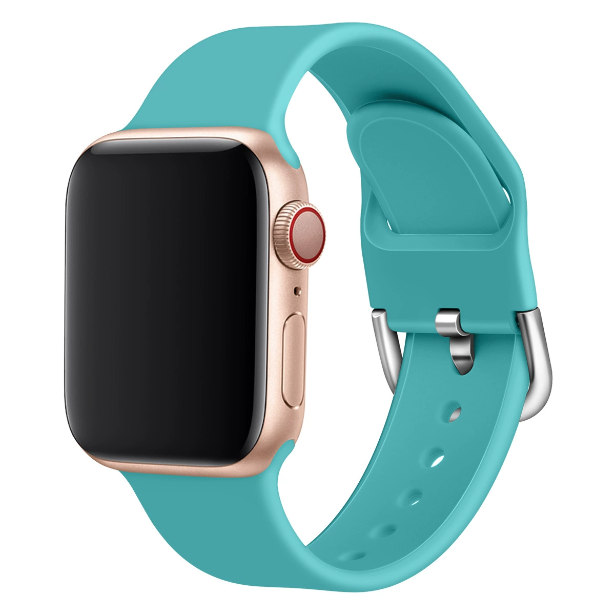 Применение браслета Apple Band 8 поколения Ultra/SE силиконовый монохромный ремешок для iWatch оптовая продажа