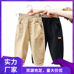 男童薄款裤子春秋款服装新款休闲长裤中小童运动裤宝宝洋气潮