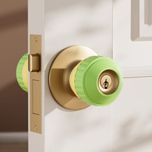 球形门把手防撞硅胶保护套卫生间防滑防静电办公室厕所圆形锁套