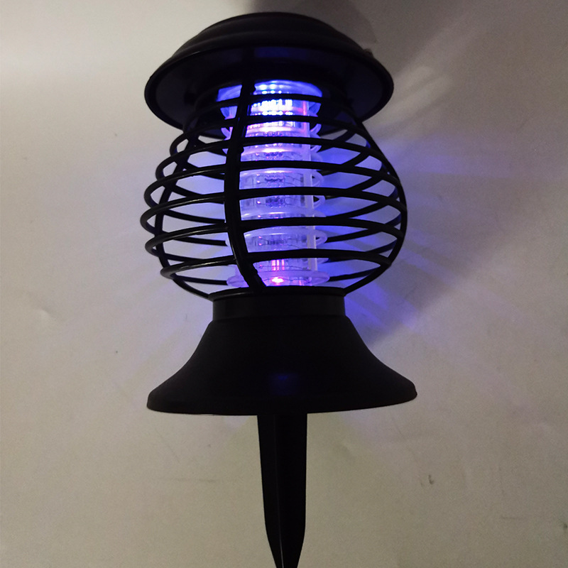 国境を越えた太陽エネルギー蚊取りランプ防水屋外蚊取り家庭用物理電気ショック蚊取りランプ屋外照明蚊取りランプ|undefined
