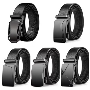 Swift Belt Men's Belt Wholesale Business Light Luxury Automatic Buckle Versatile Waistband Men's Trouser Belt Cross-Border Hot Selling