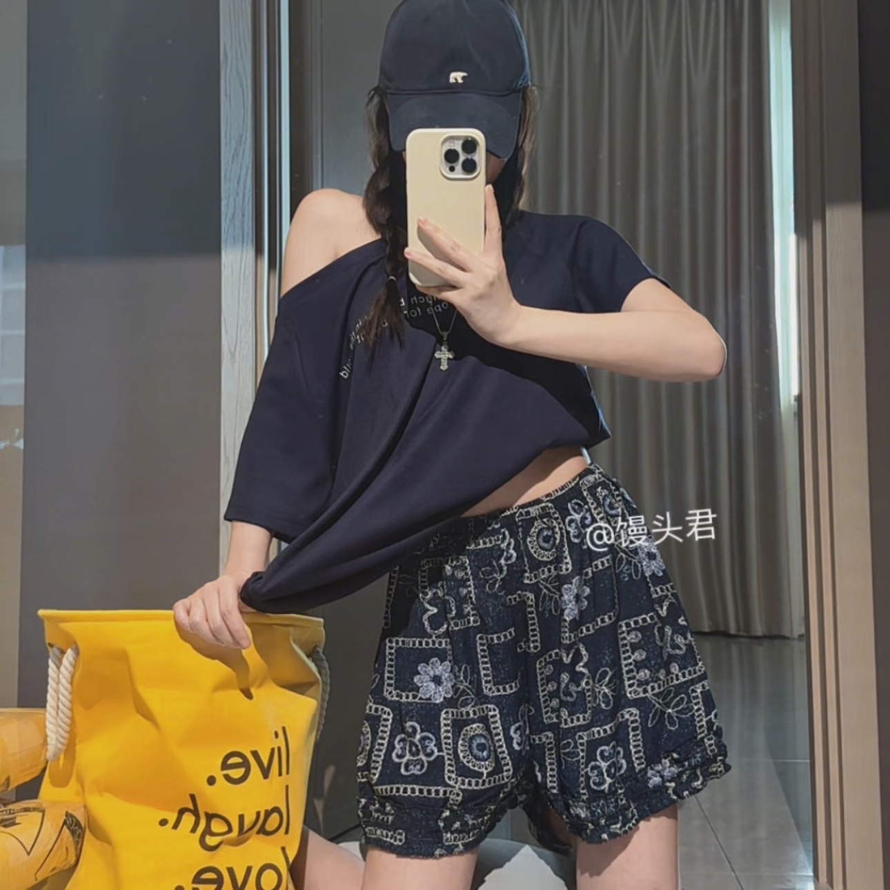 자수 데님