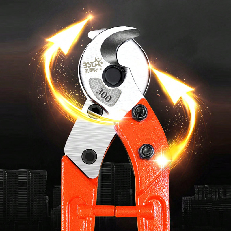 Tijeras de cable de servicio pesado puntuales Tijeras de cable multifuncionales de 12 pulgadas Cortadores de cable de servicio pesado Tijeras de cable manuales