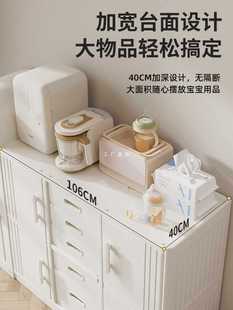 Baby Storage Cabinet Baby Products Storage Rack Children's Toy Storage Rack Feeding Table Wardrobe Storage Storage Cabinet