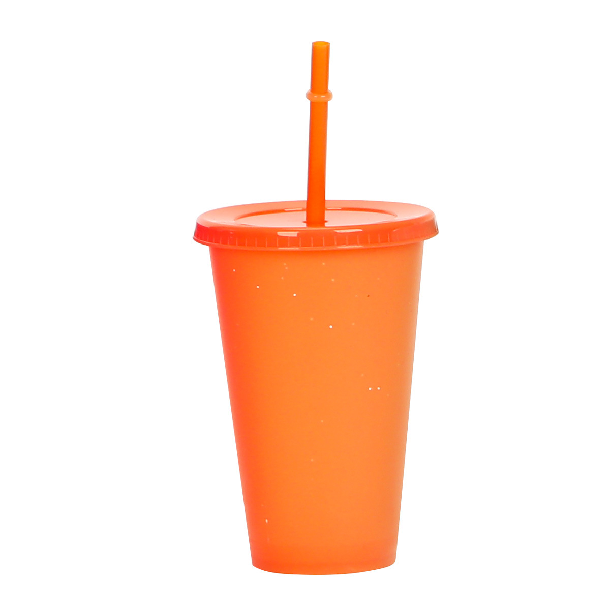 20011 fábrica directa 480ML paja creativo plástico brillo taza fiesta cena paja taza