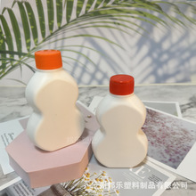 源头工厂300ml塑料瓶pe 葫芦包装瓶 粉剂瓶 分装瓶