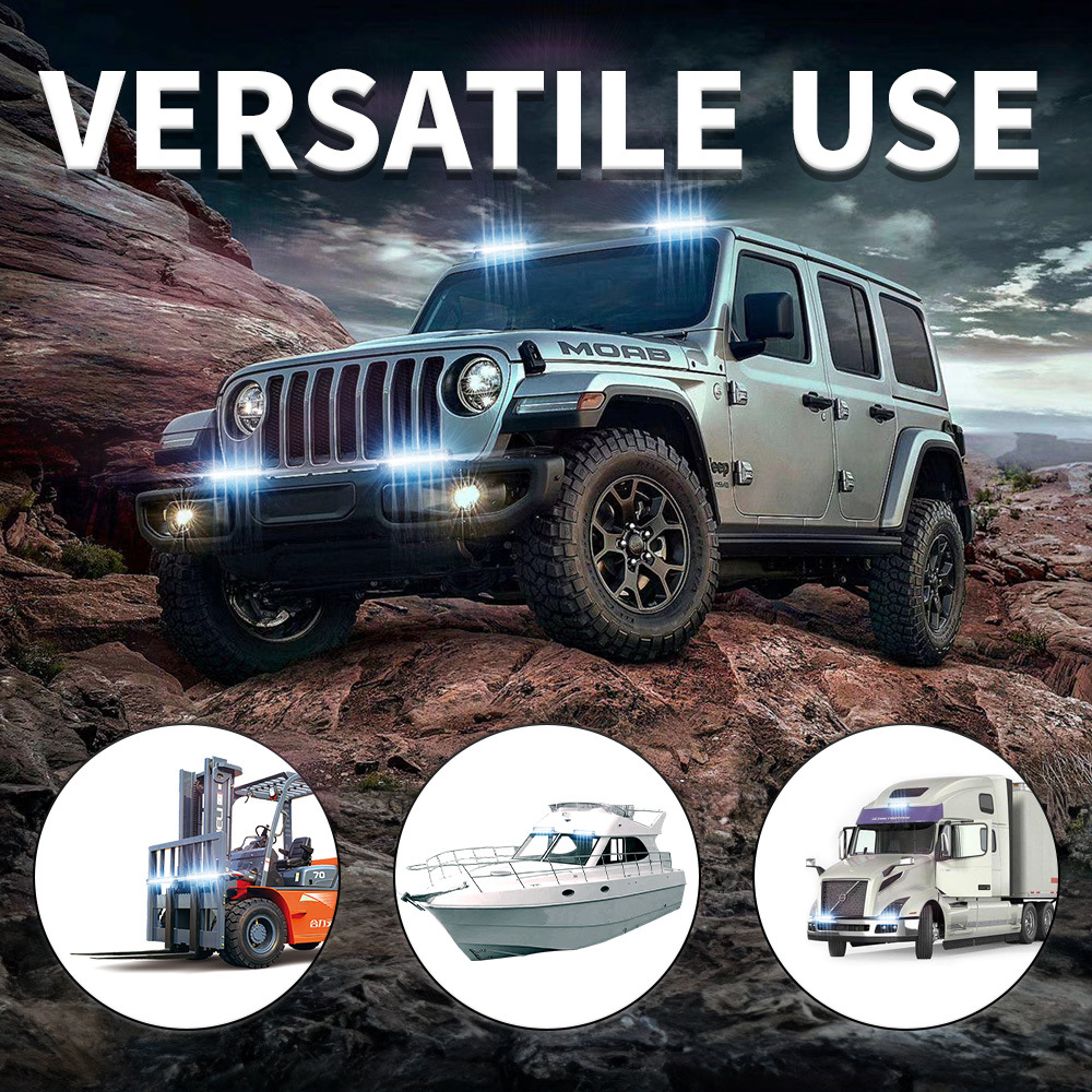 18W 6 LED light bar DC 12-60V off-road LED light bar spotlight work light