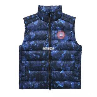 Big Goose Light Down Vest Black Foreign Trade Cross-border Wholesale
