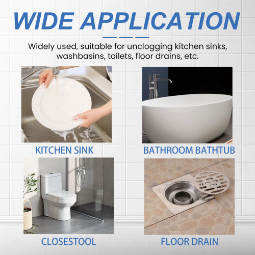 jaysuing pipe dredging agent kitchen bathroom drain pipe clogged cleaning and dredging agent stain deodorization