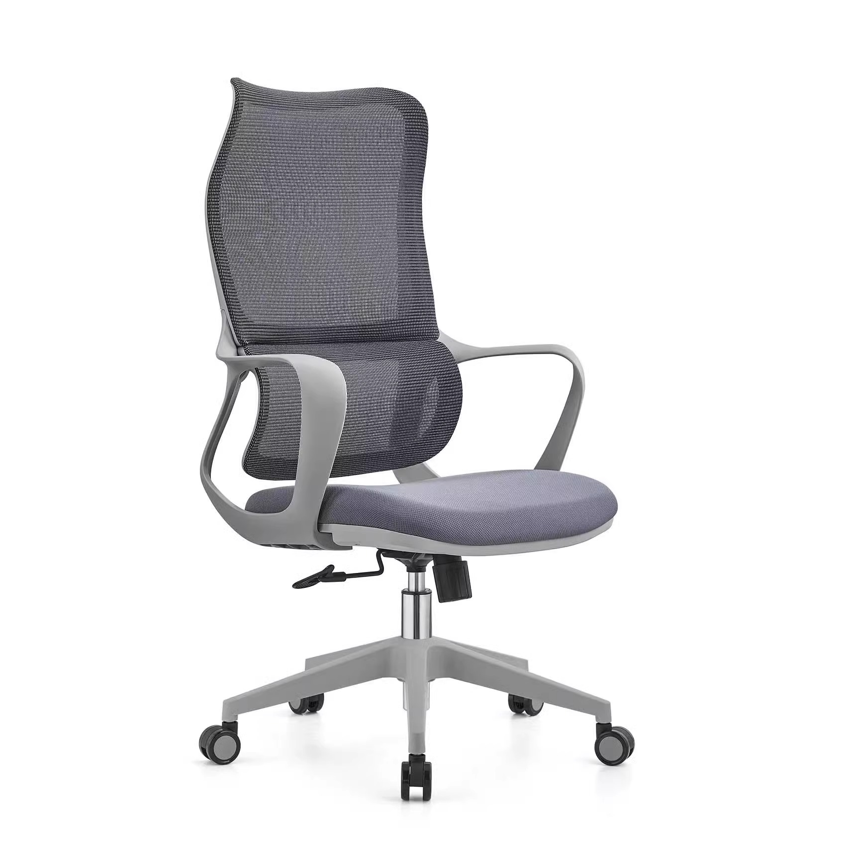 컴퓨터 의자, 가정용 간단한 사무실 의자, 편안한 등받이, 장시간 앉아서 쉴 수 있는 게임용 인체공학적 리프팅 회전 의자