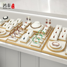 鸿泰珠宝展示道具戒指手镯项链首饰展示架子饰品柜台直播陈列架