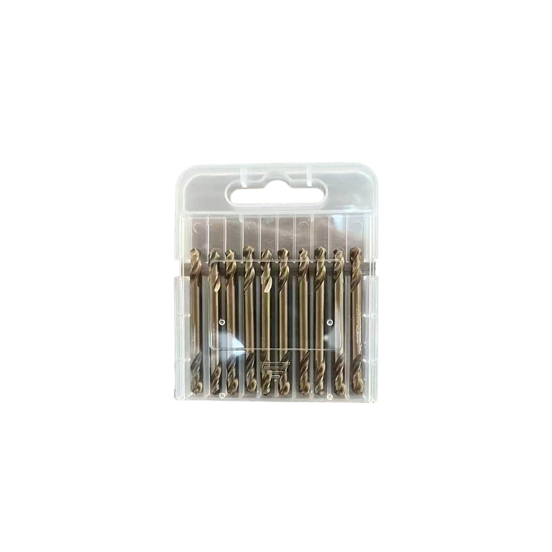 High-Speed Steel M35 Cobalt-Containing Double-Head Drill 6542 Double-Head Twist Drill Bit for Stainless Steel 4341 Double-Head Drill Bit Wholesale