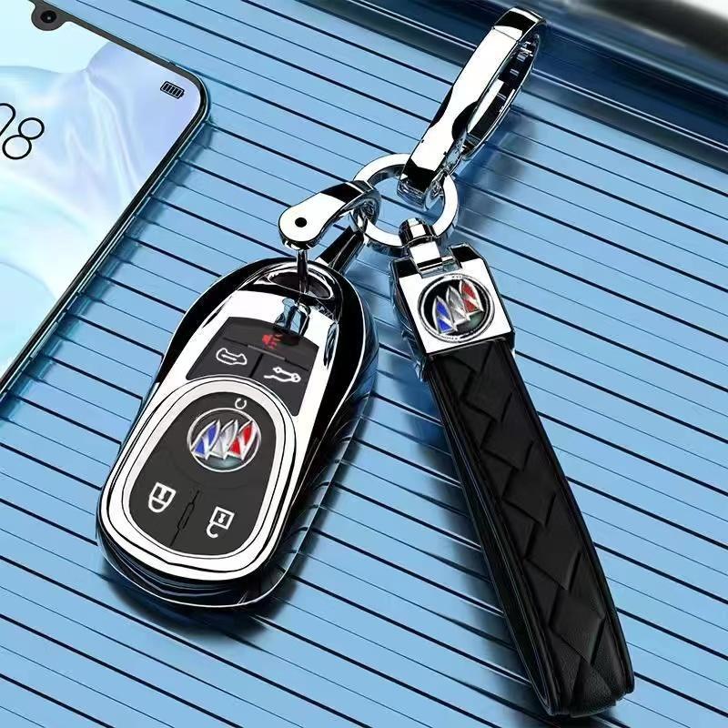 17-23 Buick GL8 키 커버 특수 하이 엔드 쉘 Lu Zun 풀 팩 5 키 Avia 버클 팻 헤드 피쉬