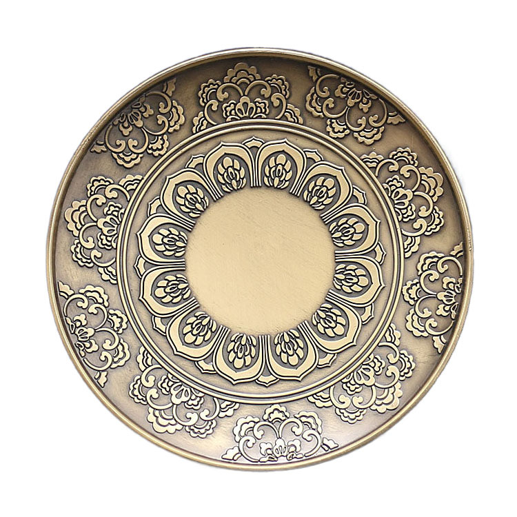 Quemador de incienso de estilo antiguo de cobre, soporte para varillas de incienso de loto, decoración zen para el hogar, sin caída de ceniza. image 6