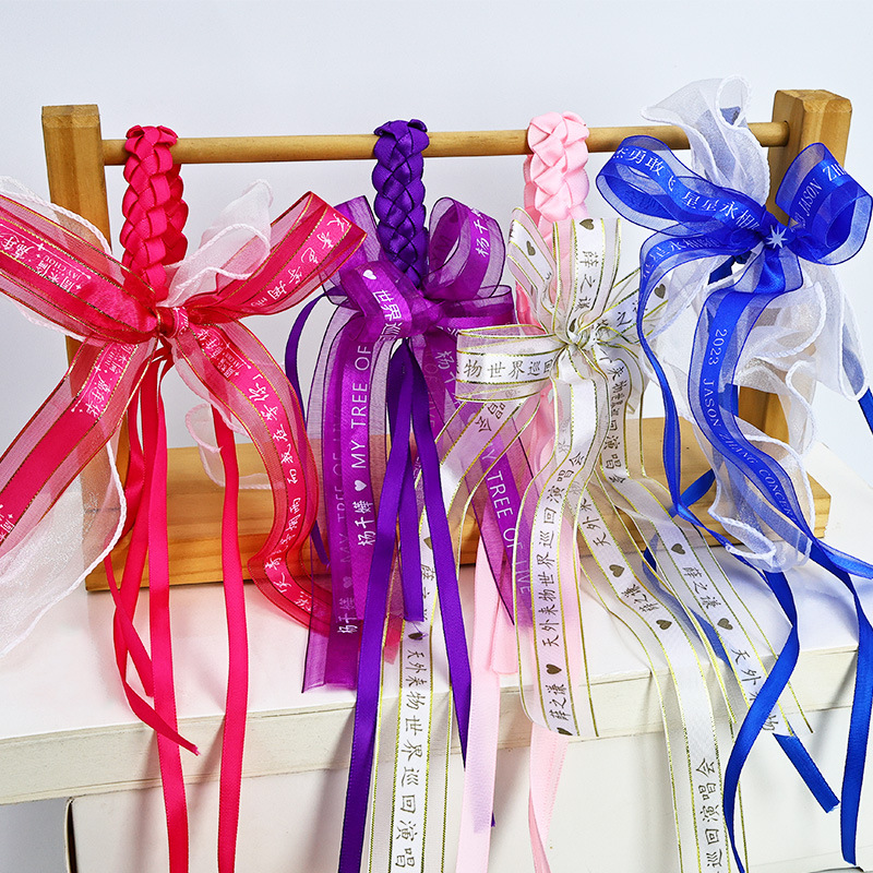 0.6cm poliéster cifrado pulsera estrella cinta regalo embalaje de pelo diy cinta de cinta pastel de cinta