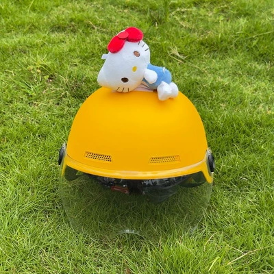 Helmet ear personalized decoration Motosiklet dəbilqələri - no-helmet-a-kt-cat