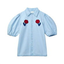 25秋冬WYN牛仔系列儿童牛仔衬女童连衣裙针织开衫