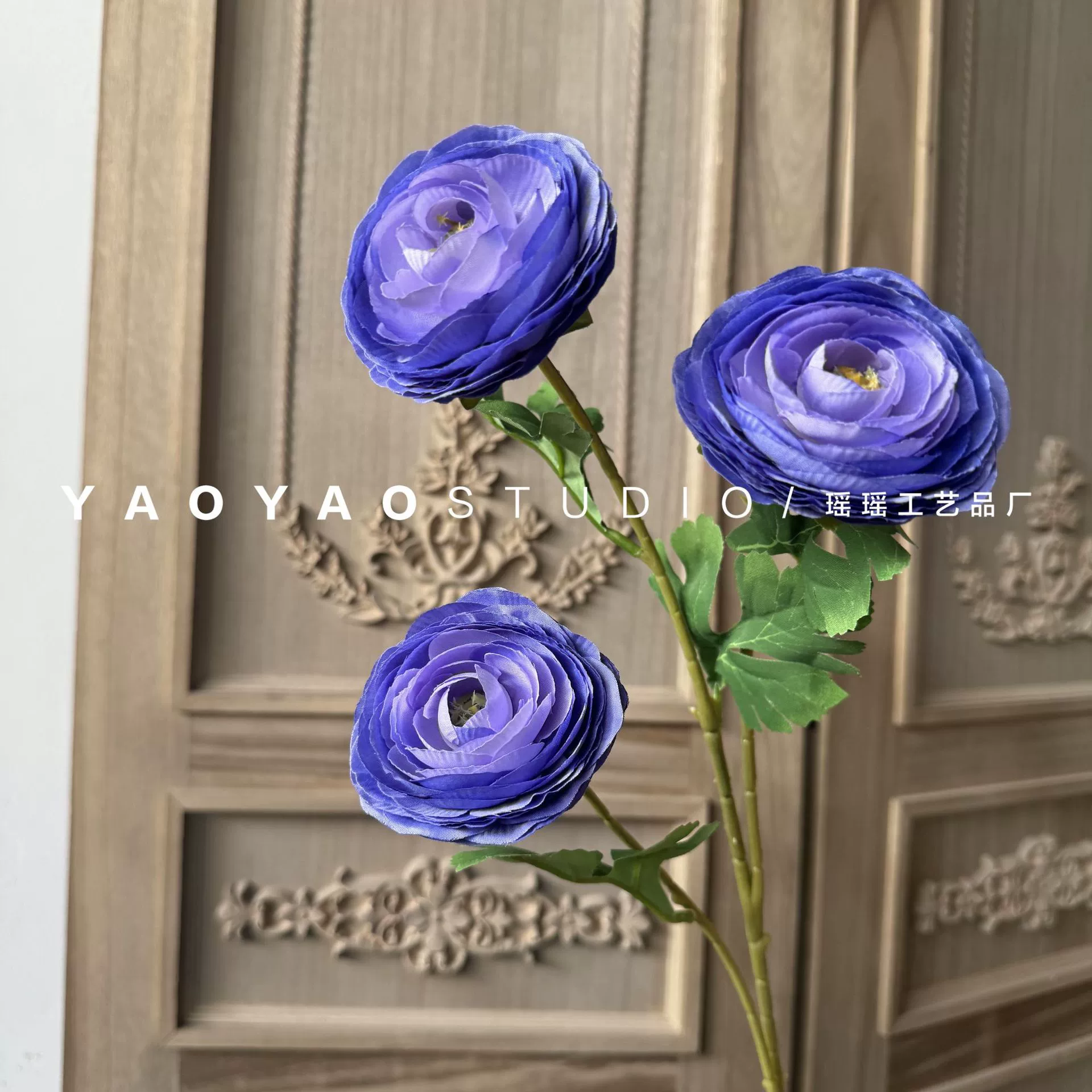 Monet Garden Wind Simulation Flower Coffee Shop Sedies Outdoor Wedding False Flower Store Window Landscape Landscape Landscape