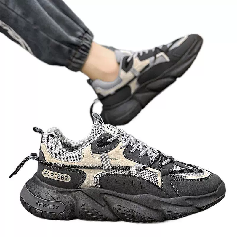 Breathable trend universal sports shoes, casual footwear platform, for running