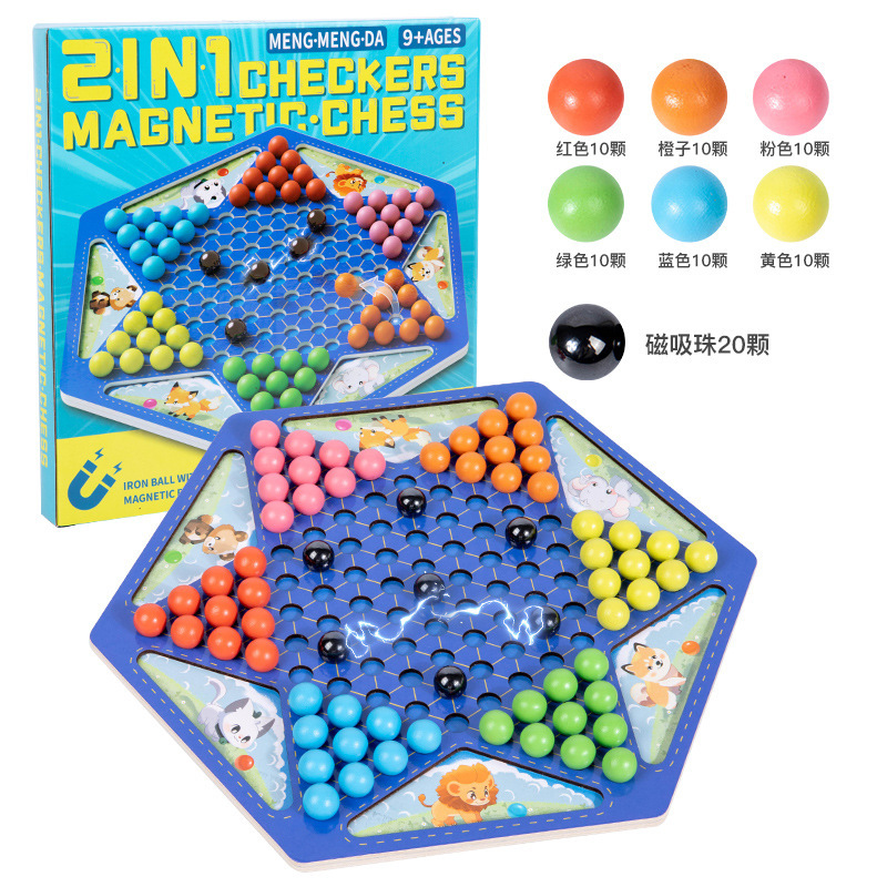 Nuevos productos transfronterizos de dos jugadores de mesa padres-hijos juegos de mesa infantil puzzle juguetes de entrenamiento de pensamiento juguetes al por mayor