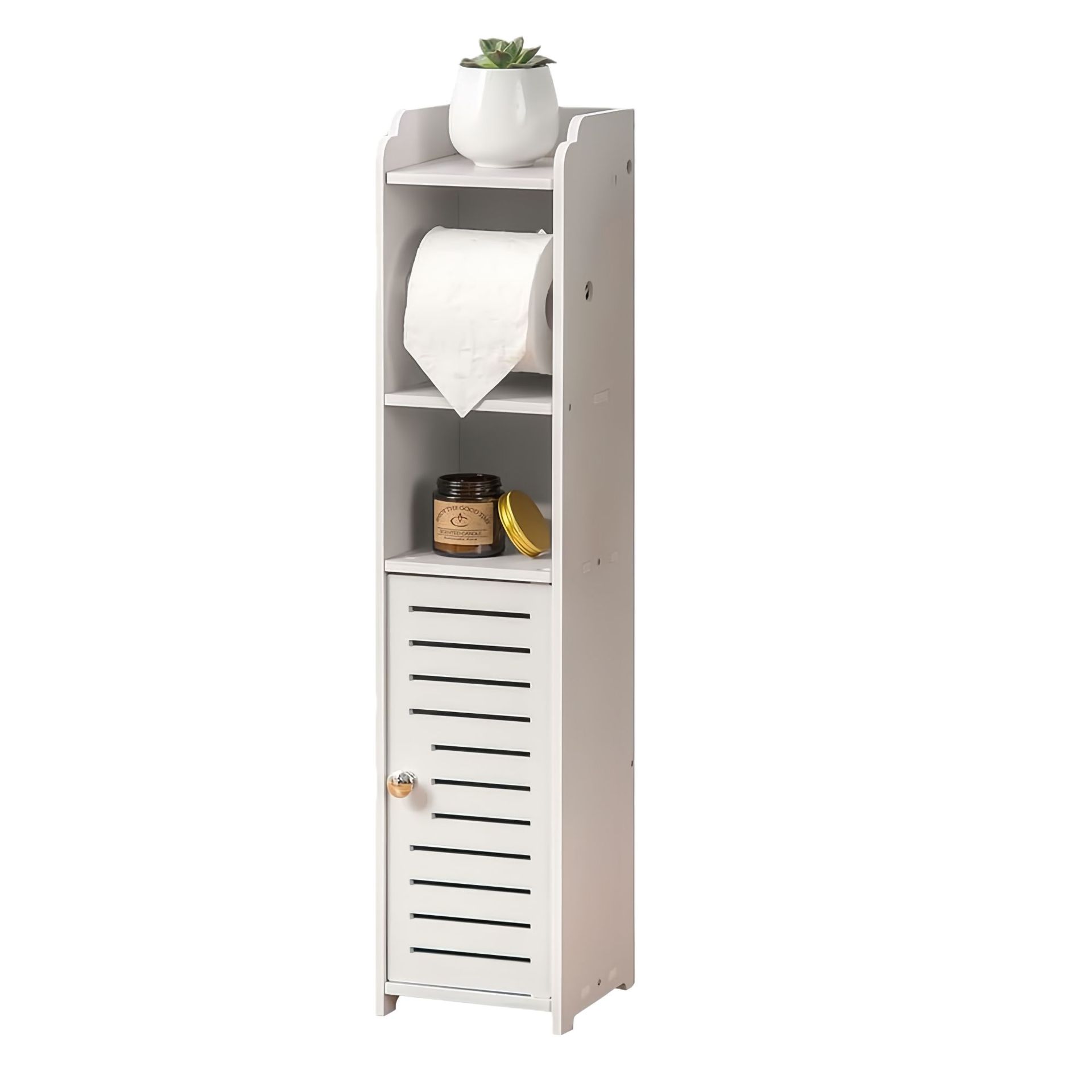 Gabinete de almacenamiento de hendidura transfronteriza estante de baño armario de baño armario de cajón armario de cocina ultra estrecho