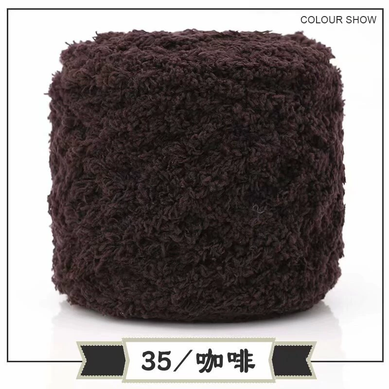 Королевская бархатная пряжа (Coral Velvet) 100 г, толщина 4 мм, детский шарф и ткань для полотенец, многоцветный
