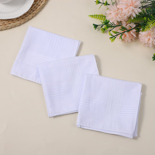 Amazon's Best-Selling Pure White Satin Handkerchief 40cm Pure Cotton White Handkerchief Handkerchief DIY Event Tie-Dye Rubbing