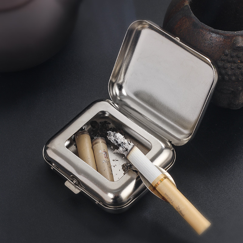 メーカー卸売り携帯ミニ灰皿創意キーホルダー付き旅行便利ポケット小灰皿|undefined