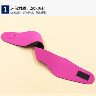Factory printed pattern diving material swimming bath ear protection belt outdoor waterproof antiperspirant headband diving strap ear protection