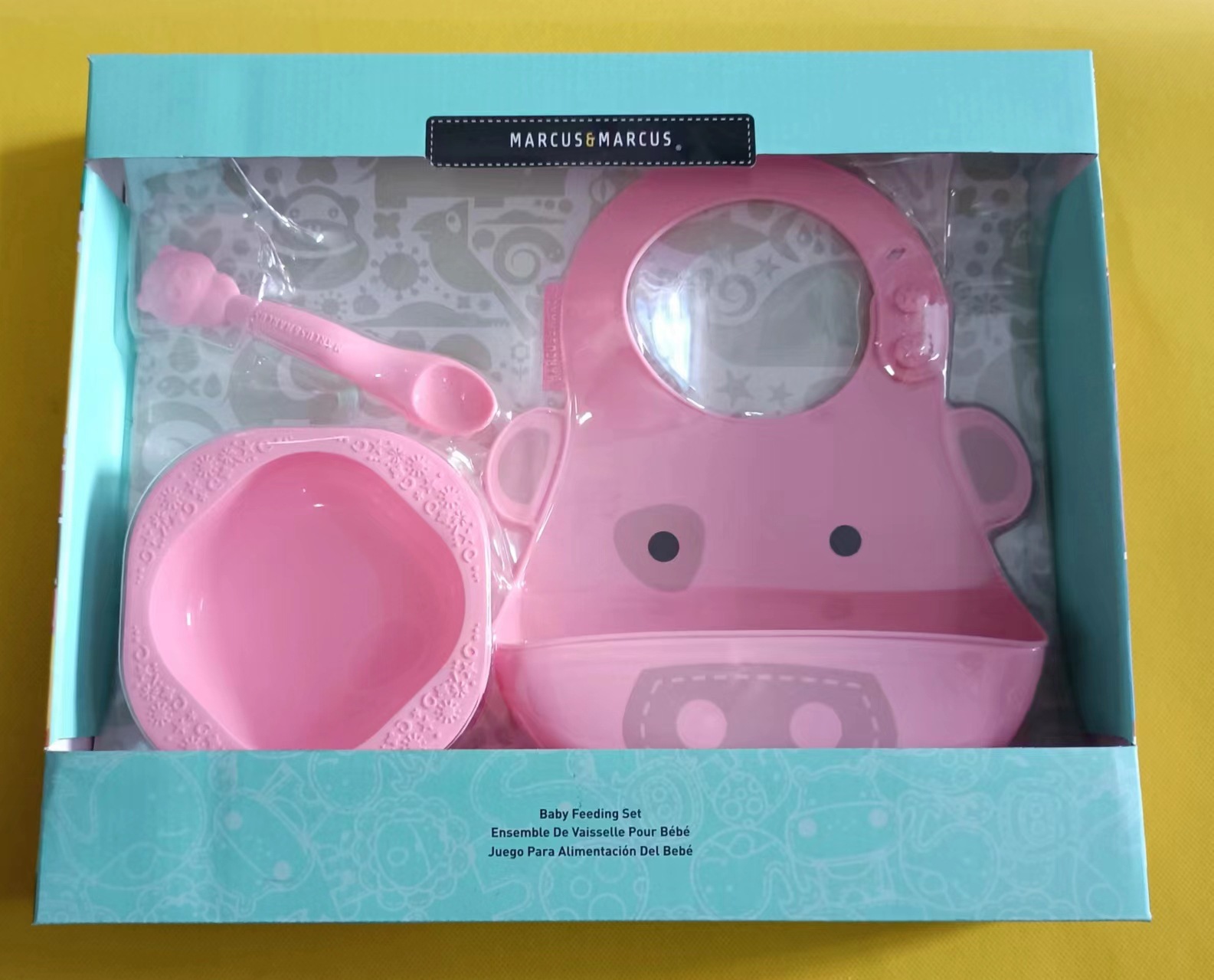 핑크 돼지 먹이 키트