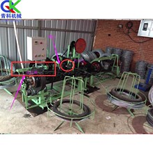 正反拧绳刺网机 镀锌铁丝单股刺绳网机 垃圾场围栏双股刺丝网机床