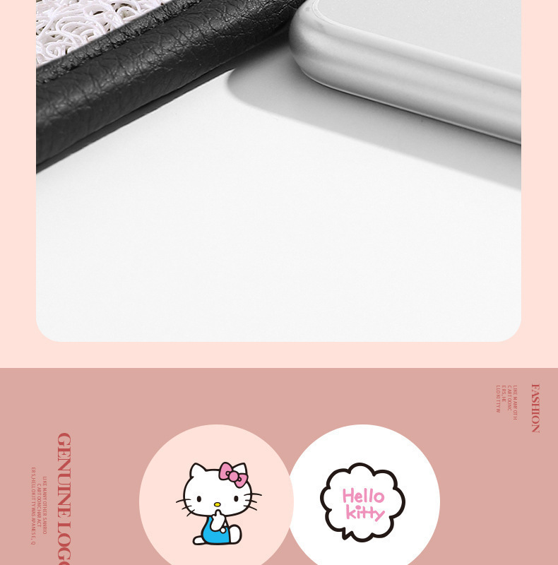Hellokitty Car Wire Loop Floor Mat for Driver's Seat, Universal, Easy to Clean, Car Interior Carpet Mat, Protective Mat