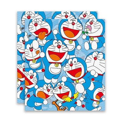 Motorcycle tail, anti-slip and anti-sweat bicycle - doraemon-02-set-of-two