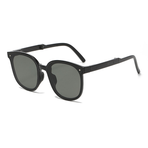 Folding sunglasses for women, high-end, lightweight and compact, sun protection, UV blocking, suitable for men's driving, driving sunglasses for women