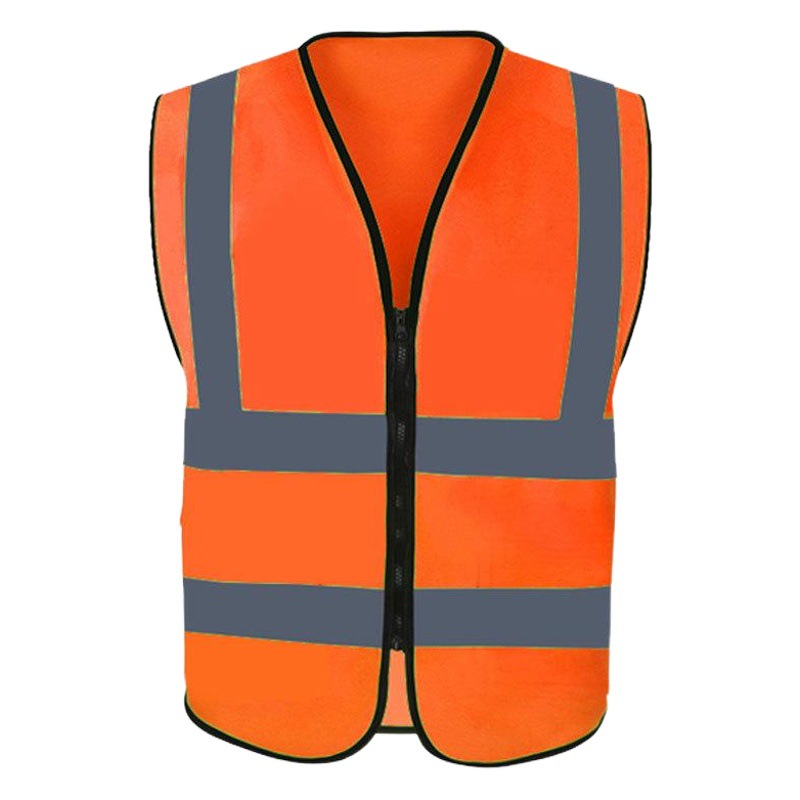 Nuevo chaleco reflectante Chaleco de saneamiento trabajadores noche ropa reflectante ropa fluorescente coche montar tráfico ropa de seguridad image 1