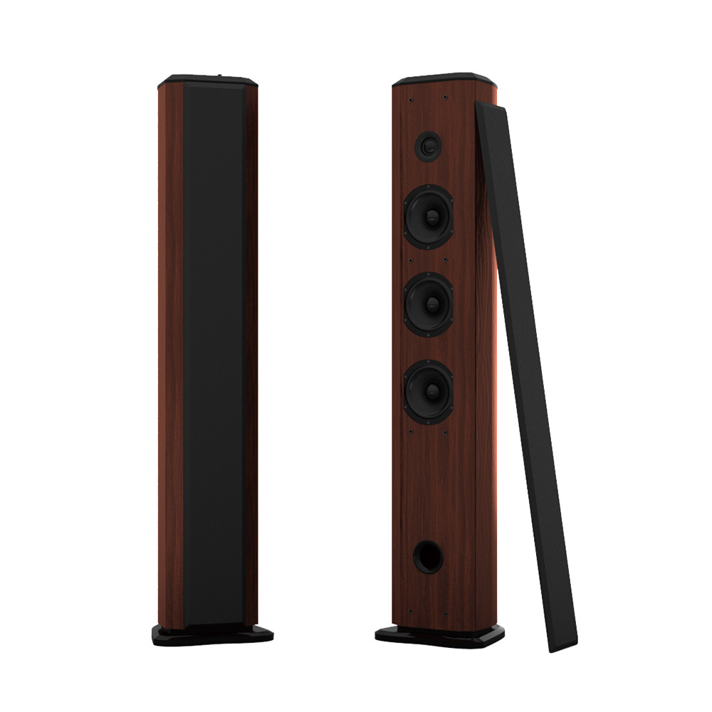 SHABA home theater inalámbrico Bluetooth audio piso subwoofer de madera sala de estar sistema de audio y vídeo TF Tarjeta de altavoz