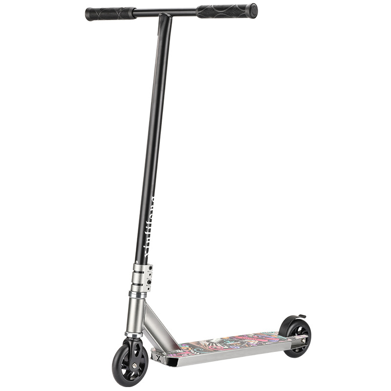 Extremo profesional de dos ruedas deportivo adulto acrobacias de fantasía cepillo de la calle scooter para trabajar scooter portátil al por mayor