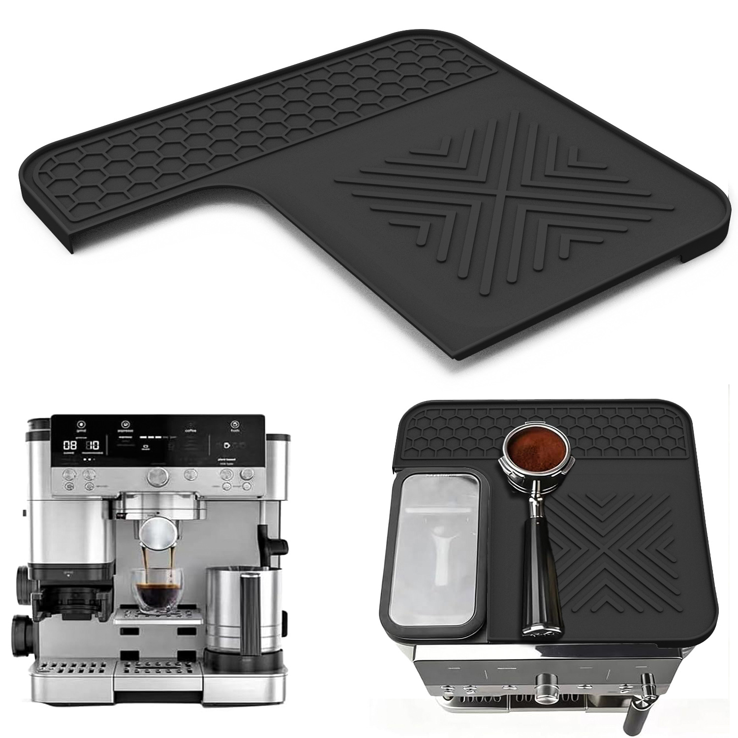 Tapete Protector de Cafetera de Silicona Antideslizante para Cafetería y Cocina image 6