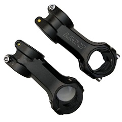 山地車把立自行車龍頭把立鋁合金把立車前把立黑色車把把立頭配件