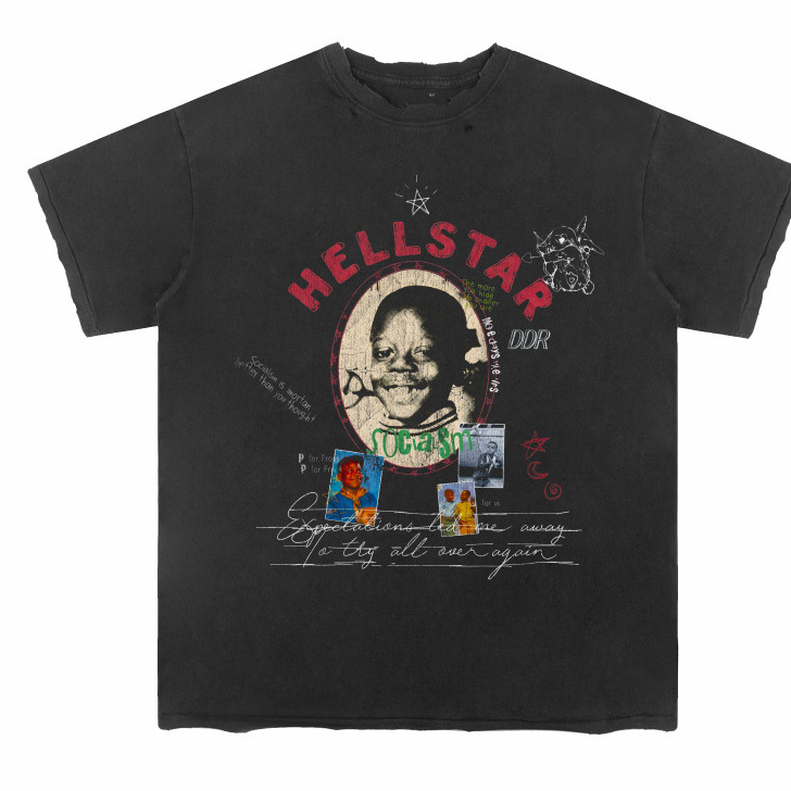 Loose-Fit Cotton Graphic T-Shirt for Teens