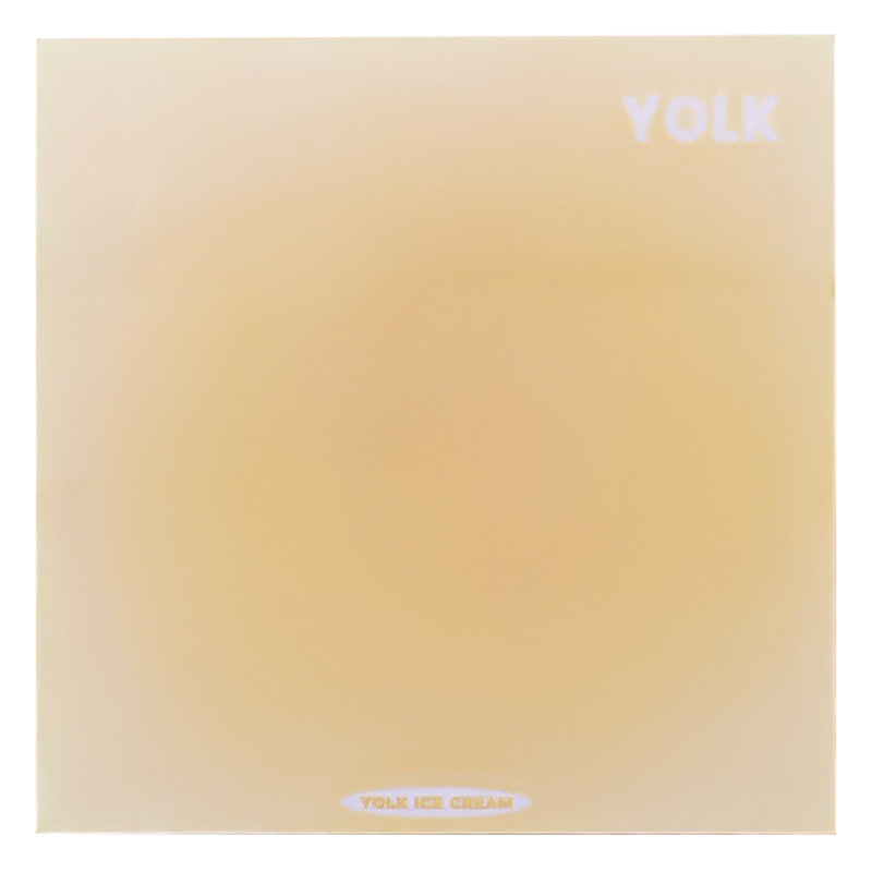 Egg yolk gradient solid color Post-It note student Mark message note book examination office note paper take-out n times paste