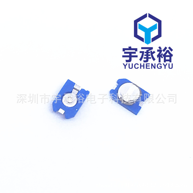 TZC3Z060A110R00 6PF   貼片微調電容 2-6PF 3X4.5MM 藍色